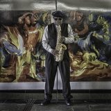The Busker by Graham Lawrence