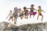 The River Children Mandalay by Jane Tearle