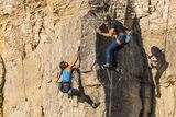 Winspit Rock Climbers by David Knott Highly Commended Section B