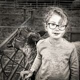 Young Shepherd Girl by Carol Tritton Highly Commended Advanced Section