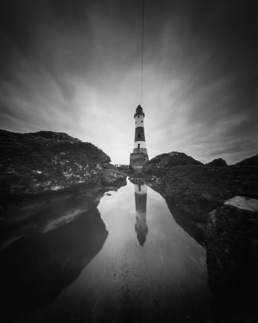 Beachy head lighthouse reflection