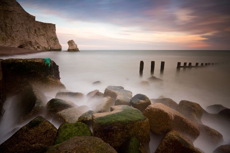 Sunset at Seaford Head