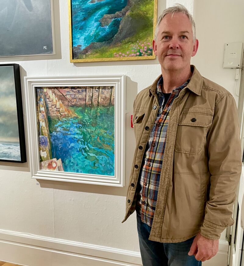 Very grateful that my painting “Reflections at Fowey Harbour” has been accepted in the “Framed” exhibition at Truro museum (26th Oct ‘25 - 31st Jan ‘26)