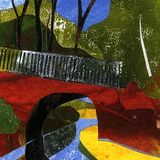 Canal Bridge, near Crickhowell. bridge, canal, image, collage