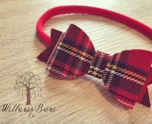 Traditional Tartan Bow