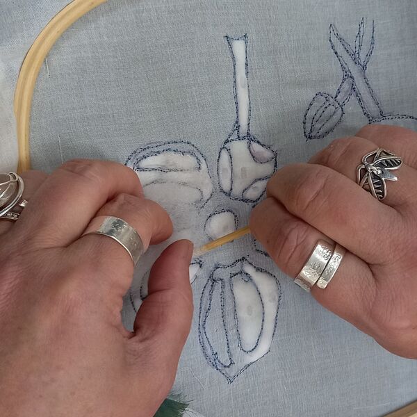 a little bit of stuffing