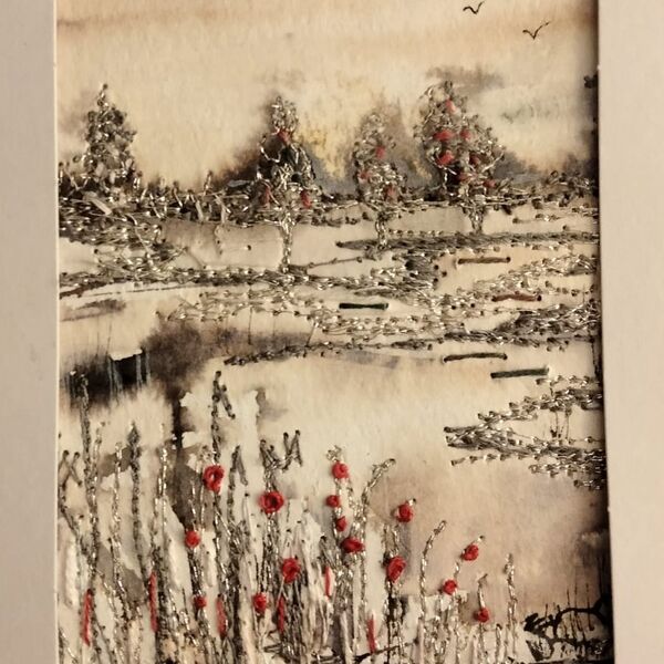 Sue Bell - winner of 2025 Christmas competition