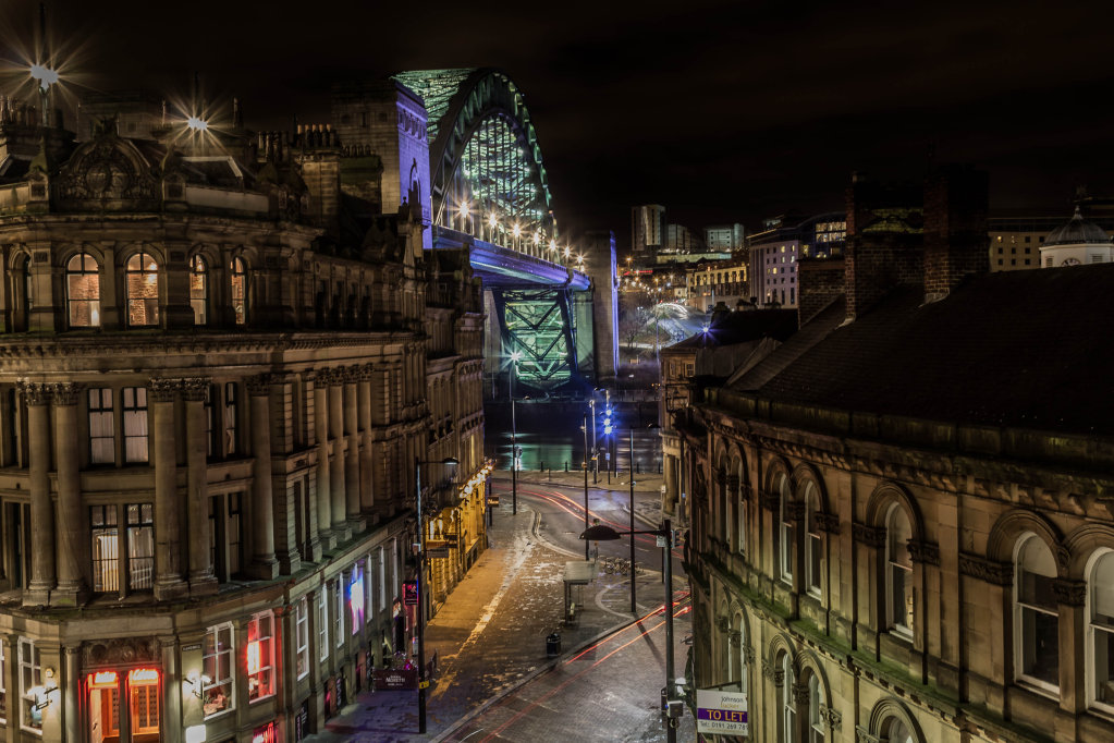 Tyne Bridge and Sandhill
