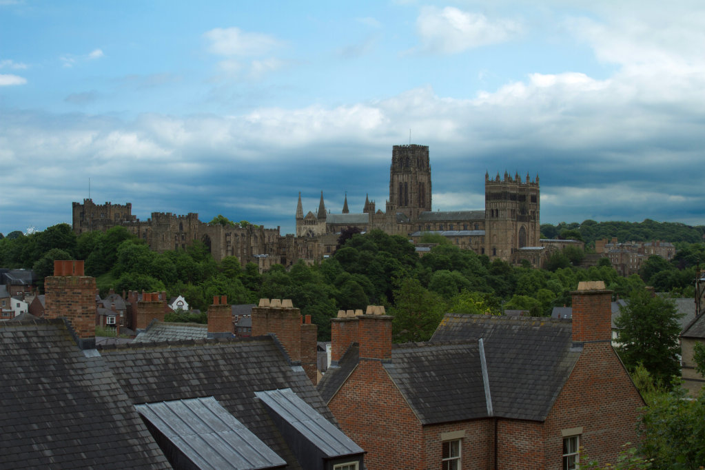 Rooftop view of Durham Cathedral