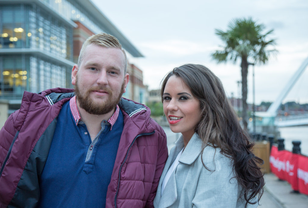 Quayside Couple