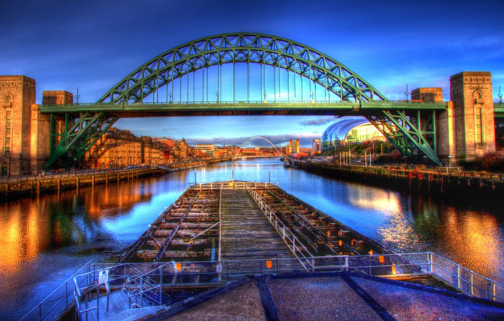 Tyne Bridge and Quayside