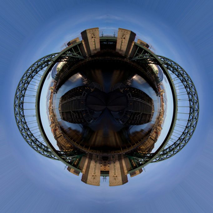 Different view of the Tyne Bridge