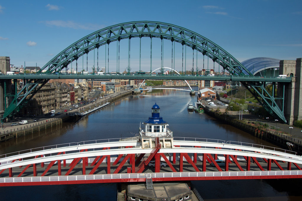 Blue Sky and Bridges