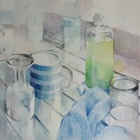 Lockdown 2020 - gin, wine and coffee - Liz Seward