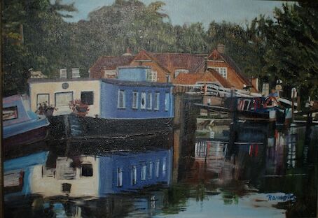 RODNEY ANNETTS –&nbsp;Anchor Pub on the River Wey