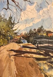 2026 BEN DAVIDSON – Sunny Day on the Canal