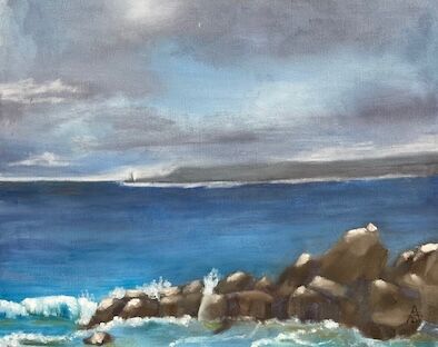 ANNE DEAR –&nbsp;Godrevy Cornwall