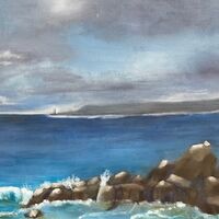 ANNE DEAR –&nbsp;Godrevy Cornwall