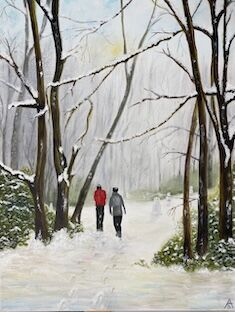 ANNE DEAR –&nbsp;Snow on the Lye