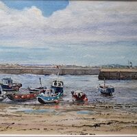 DAVID DRURY – Staithes Harbour
