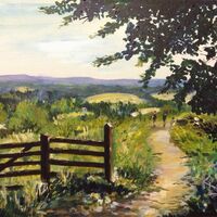 A Country Walk, Surrey - Kathy Lemmer