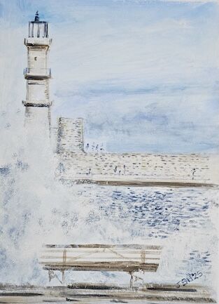 JANE HALL – Chania Harbour Lighthouse
