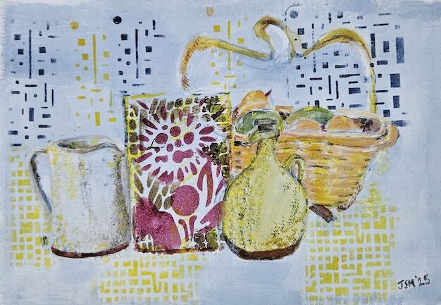 JANE HALL – Still Life with Stencils