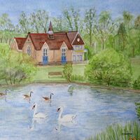 West End Lake, Hersham, Surrey - Christine Hatton