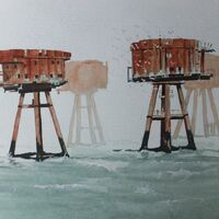 Maunsell Sea Forts in Thames Estuary - David Harmer