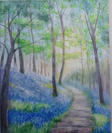 ROSALIND O'CONNOR –&nbsp;Bluebell Wood