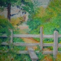 Stile to Papercourt Lake - Ron Best