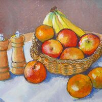 Still Life with Cruet Set - Ron Best
