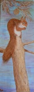 SUE REYOLDS –&nbsp;Red Squirrel