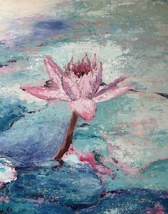 LAUREN SAPSEID –&nbsp;Water Lillies