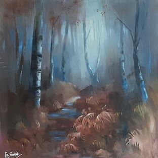 LIZ SEWARD –&nbsp;Autumn Woods