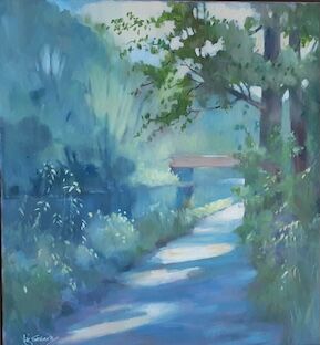 LIZ SEWARD –&nbsp;Woking, By the Canal