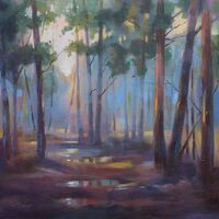 Turfhill Puddles - Liz Seward SWA