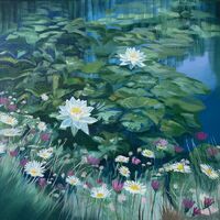 Lilies and Wild Flowers - Hannah Bruce