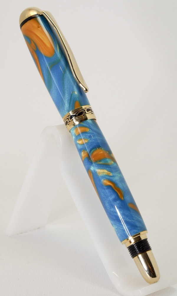 Gold Plated Sedona Rollerball Pen in Acrylic SOLD