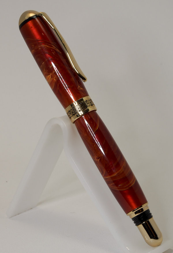 Gold Plated Sedona Fountain Pen in Tru-Stone SOLD