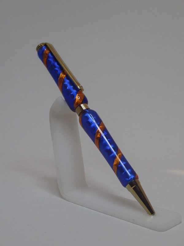 Titanium Gold Plated Slimline Created in Acrylic