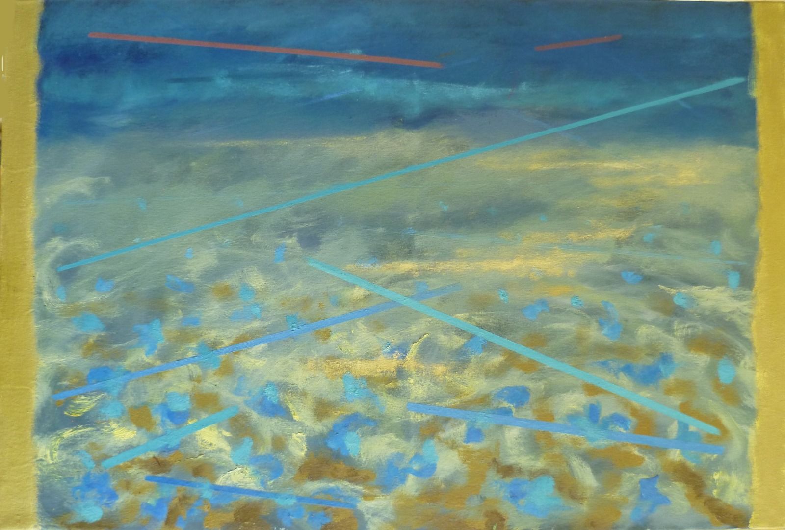 Continuum 4. 71x105cm (oil on canvas)