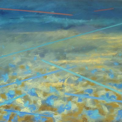 Continuum 4. 71x105cm (oil on canvas)