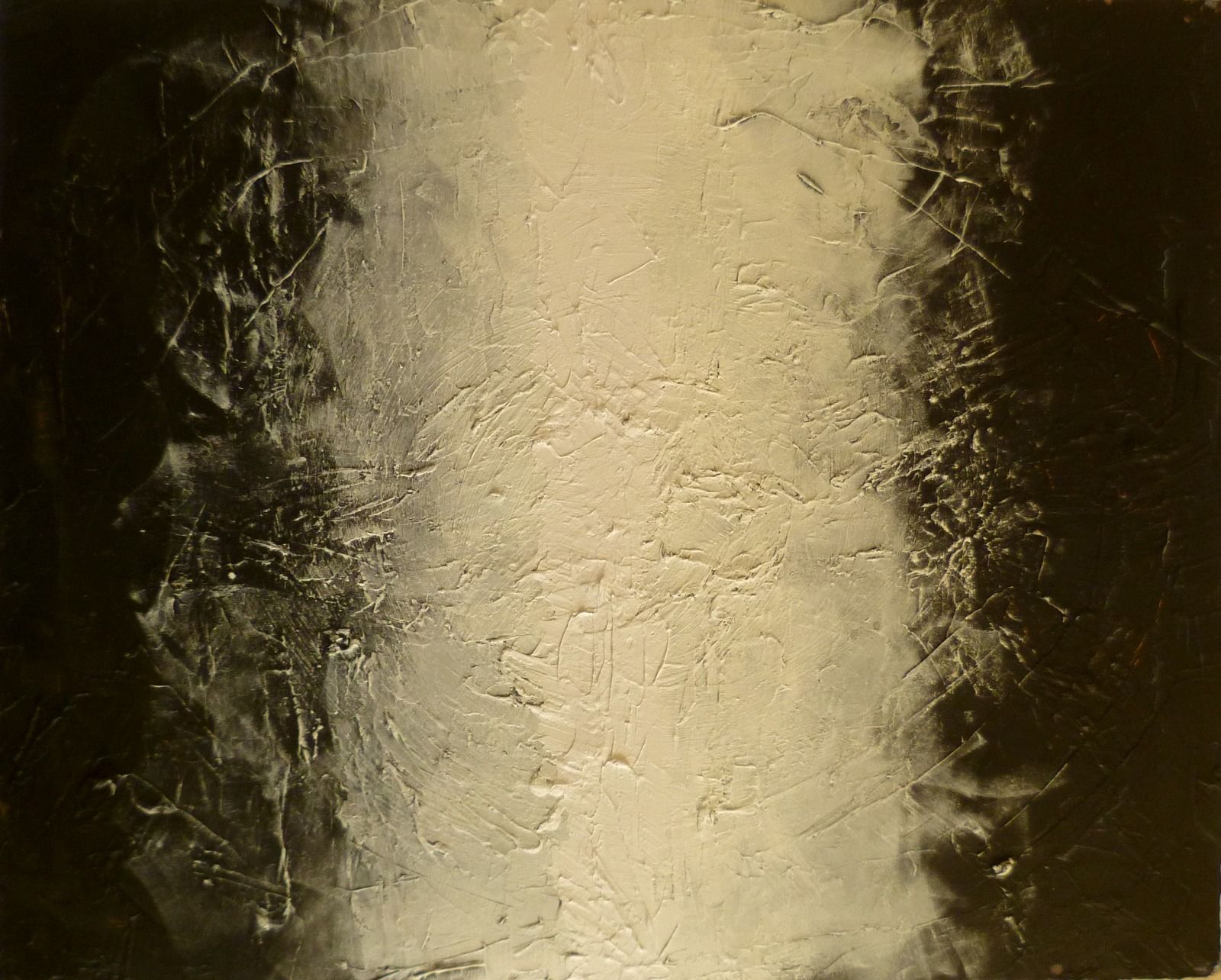 Covergence 1 65v80x1.8cm (oil and wax on canvas)