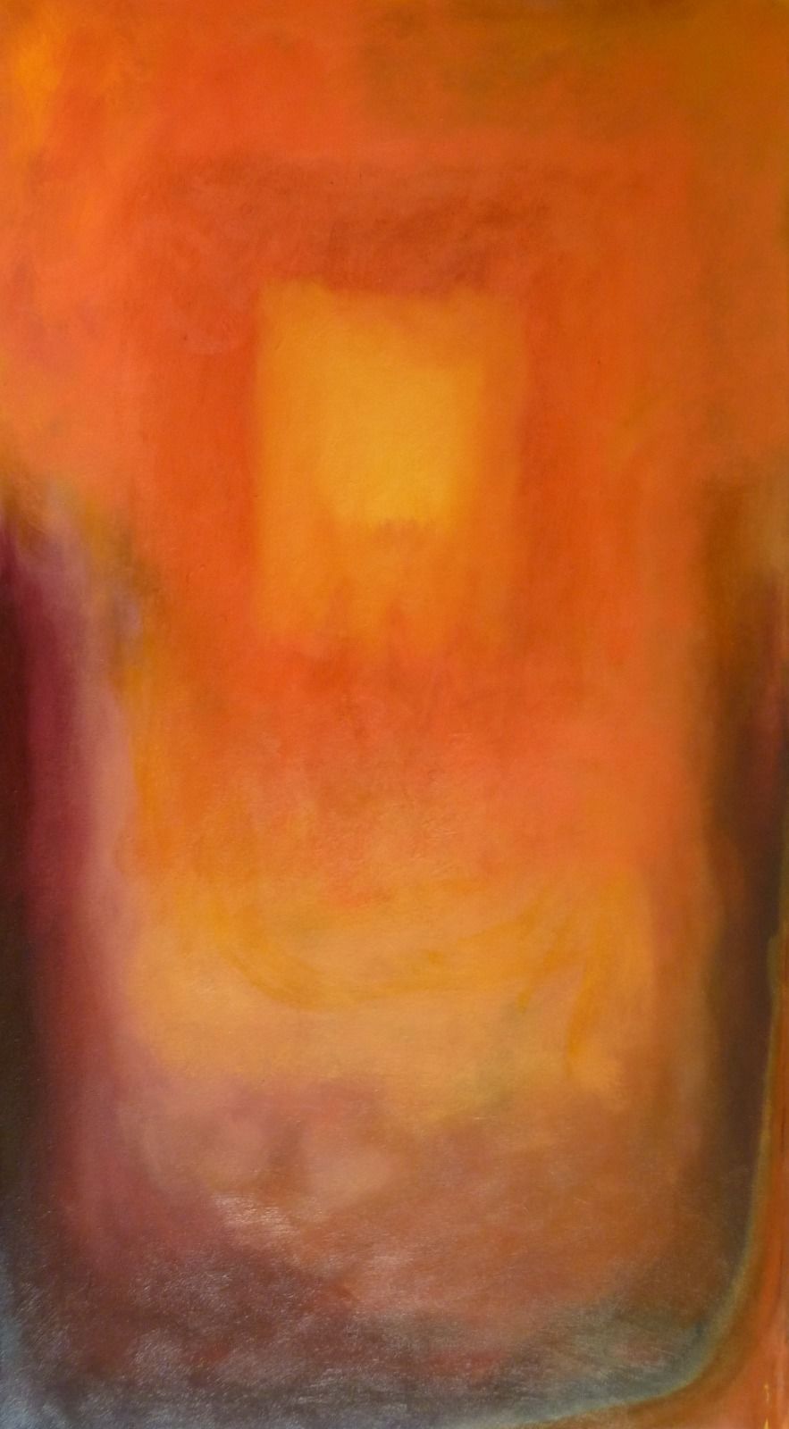 Emerging19 60x108x1.8cm oil on canvas