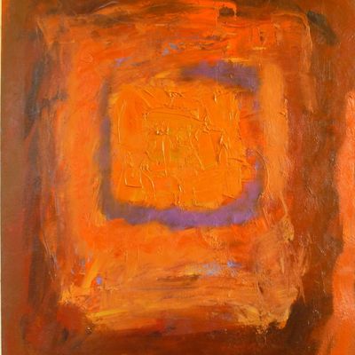 Emerging 12. 63x80x4.5cm (oil on canvas)