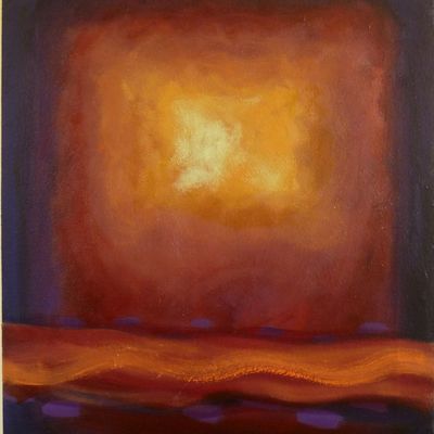 Emerging 17. 52x62x1.8cm (oil on canvas)