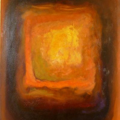 Emerging 7. 67x85x1.8cm (oil on canvas)
