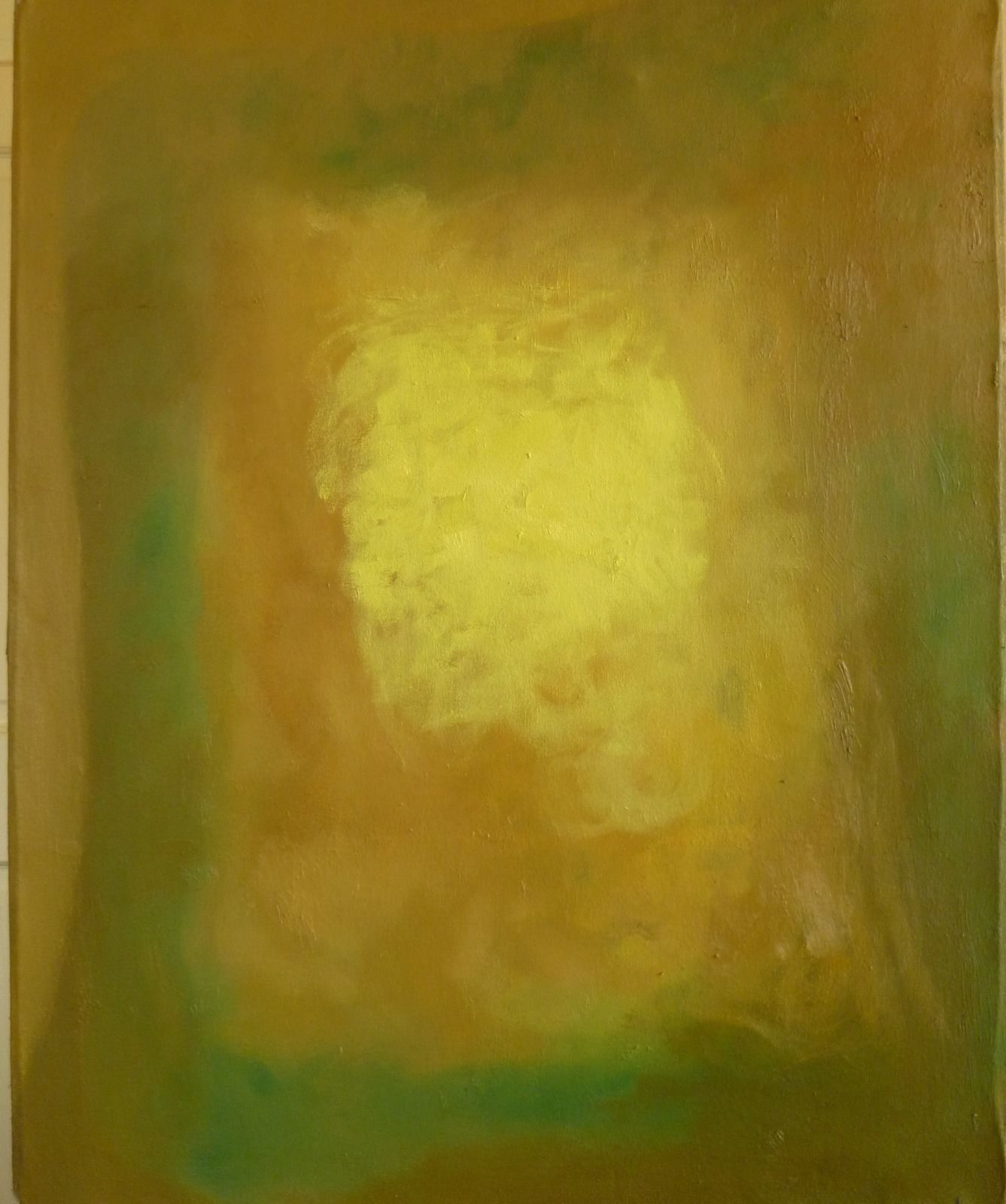 Emerging 9. 62x77x1.8cm (oil on canvas)