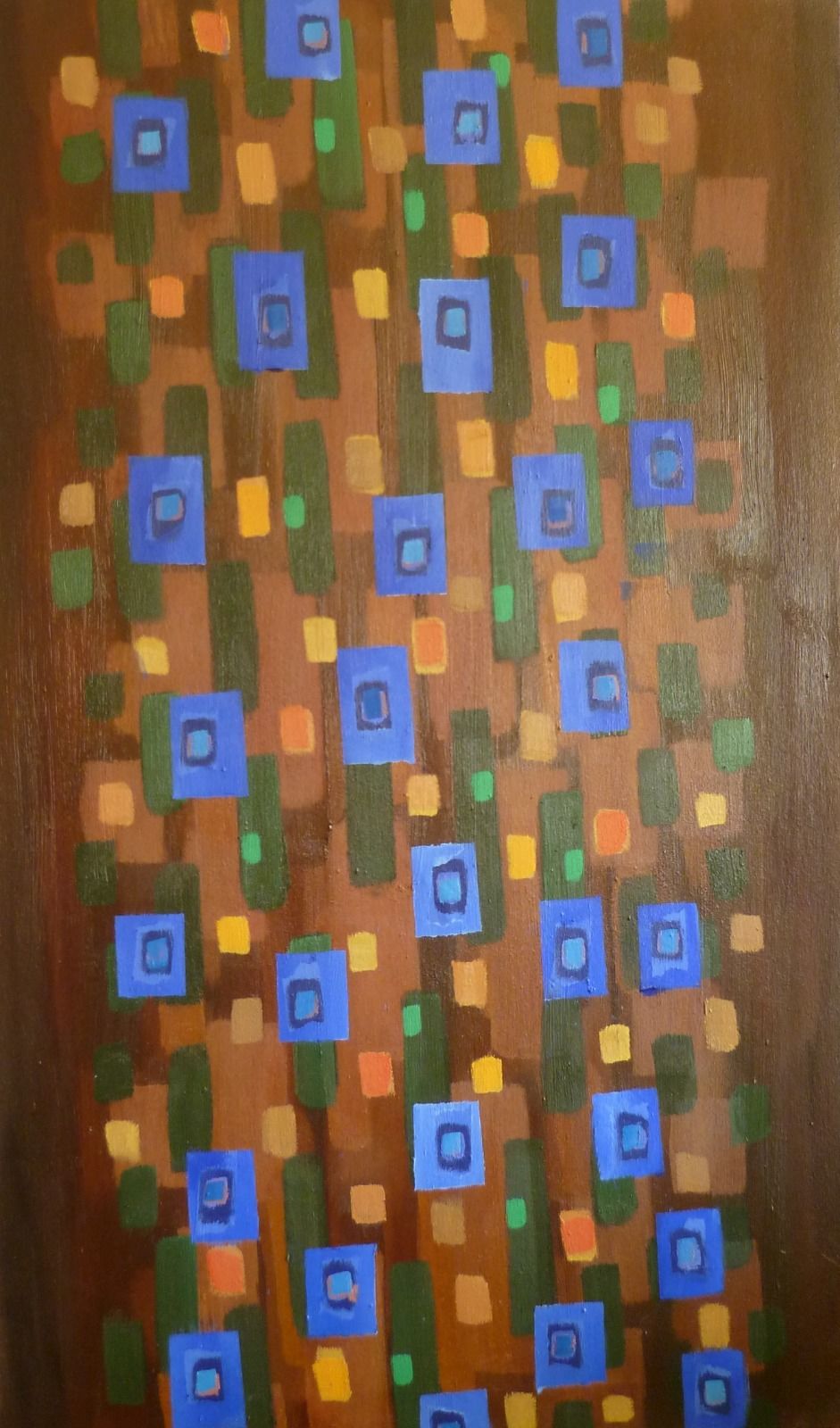 To substance 7 60x102x1,8cm (oil on canvas)